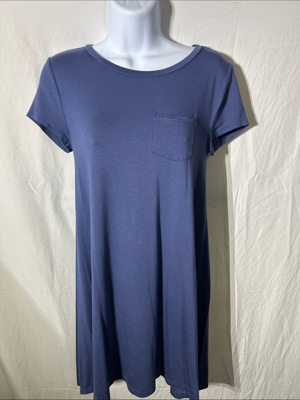 Arizona Jean Company Navy Short-Sleeve Pocket Tunic